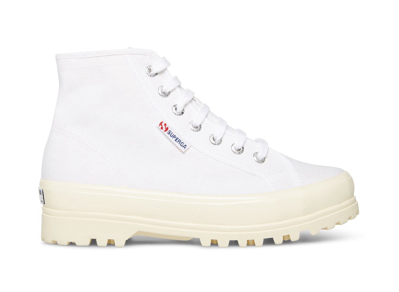 Superga Boots Womens - 2341 Alpina Shiny Gum - White - WXYSV2049